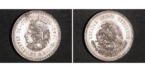 5 Peso Mexico Silver 