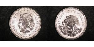 5 Peso Mexico Silver 