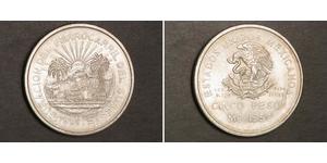 5 Peso Mexico Silver 