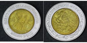 5 Peso Mexique  
