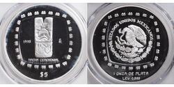 5 Peso 墨西哥 銀 