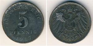 5 Pfennig Allemagne Cuivre/Nickel 