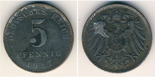 5 Pfennig Allemagne Cuivre/Nickel 