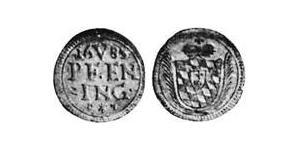 5 Pfennig Electorate of Bavaria (1623 - 1806) Plata 