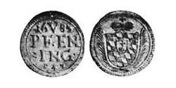 5 Pfennig Kurfürstentum Bayern (1623 - 1806) Silber 