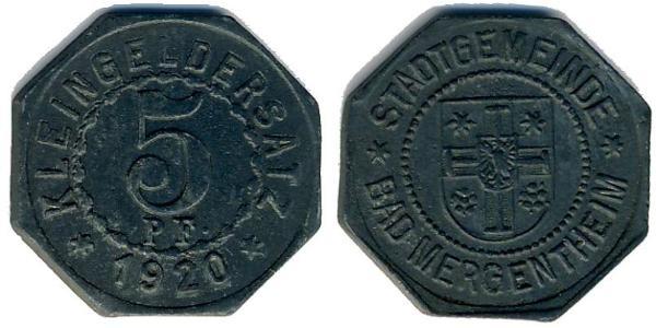 5 Pfennig Germania  