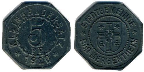 5 Pfennig Germany  