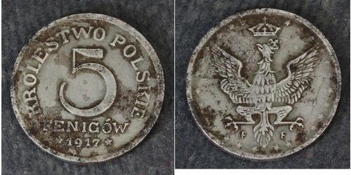 5 Pfennig Poland  