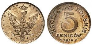 5 Pfennig Polen  