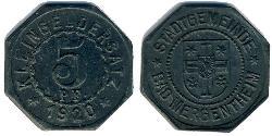 5 Pfennig 德国  