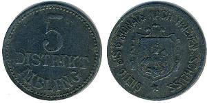 5 Pfennig 德国  