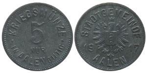 5 Pfennig 德国  
