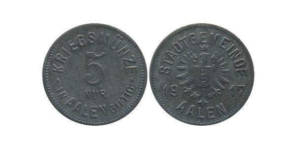 5 Pfennig 德国  