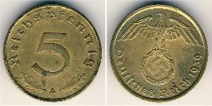 5 Pfennig 納粹德國 (1933 - 1945)  