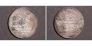5 Piastre Ägypten Silber 
