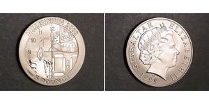 5 Pound Gibraltar Argent Elizabeth II (1926-2022)