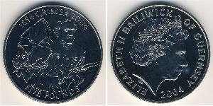 5 Pound  Copper/Nickel Elizabeth II (1926-2022)