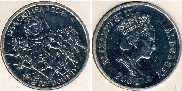 5 Pound  Kupfer/Nickel Elizabeth II (1926-2022)