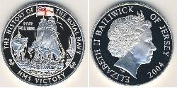 5 Pound Jersey Silber Elizabeth II (1926-2022)