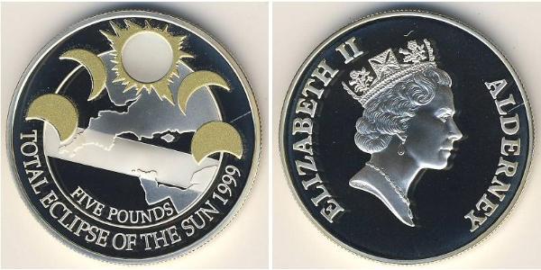 5 Pound Vereinigtes Königreich (1922-) Silber Elizabeth II (1926-2022)