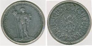 5 Pound Switzerland Silver 