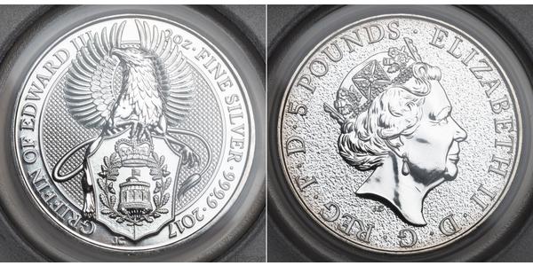5 Pound United Kingdom Silver 