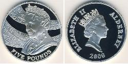 5 Pound  Silver Elizabeth II (1926-2022)