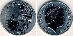 5 Pound Gibilterra  