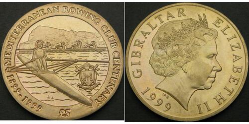 5 Pound Gibilterra  