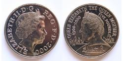 5 Pound United Kingdom (1922-) 镍/銅 伊丽莎白二世 (1926-2022)
