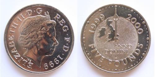 5 Pound United Kingdom (1922-) 銅/镍 伊丽莎白二世 (1926-2022)