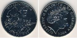 5 Pound  镍/銅 伊丽莎白二世 (1926-2022)