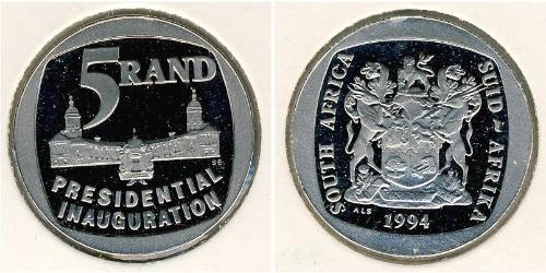 5 Rand Südafrika Silber 