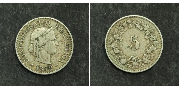 5 Rappen / 5 Centime 瑞士 銅/镍 