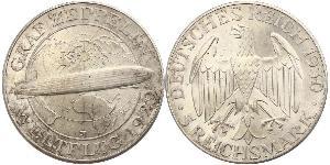 5 Reichsmark République de Weimar (1918-1933) Argent 