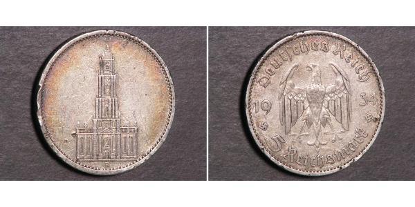 5 Reichsmark Troisième Reich (1933-1945) Argent 