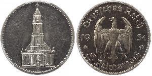 5 Reichsmark Germania nazista (1933-1945) Argento 