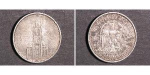 5 Reichsmark Germania nazista (1933-1945) Argento 