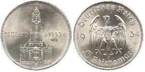 5 Reichsmark Deutsches Reich (1933-1945) Silber 