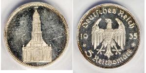 5 Reichsmark Deutsches Reich (1933-1945) Silber 