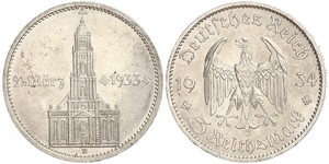 5 Reichsmark Deutsches Reich (1933-1945) Silber 