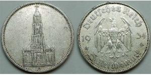 5 Reichsmark Nazi Germany (1933-1945) Silver 
