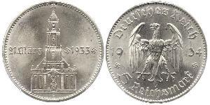 5 Reichsmark Nazi Germany (1933-1945) Silver 