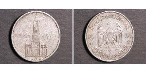5 Reichsmark Nazi Germany (1933-1945) Silver 