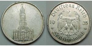 5 Reichsmark Nazi Germany (1933-1945) Silver 
