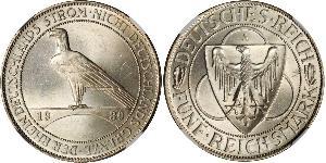 5 Reichsmark República de Weimar (1918-1933)  