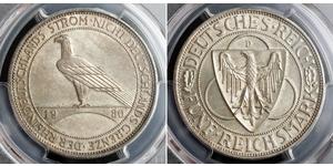 5 Reichsmark Weimar Republic (1918-1933)  