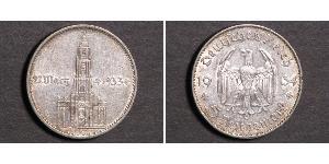 5 Reichsmark Третий рейх (1933-1945) Серебро 