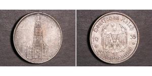 5 Reichsmark Третій рейх (1933-1945) Срібло 