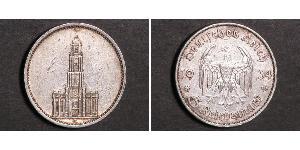 5 Reichsmark Третій рейх (1933-1945) Срібло 